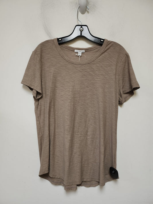 Top Short Sleeve Basic By James Perse In Tan, Size: S