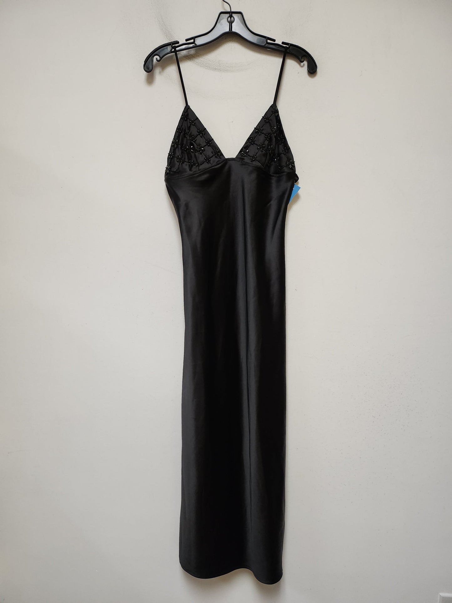 Dress Casual Midi By Zara In Black, Size: L