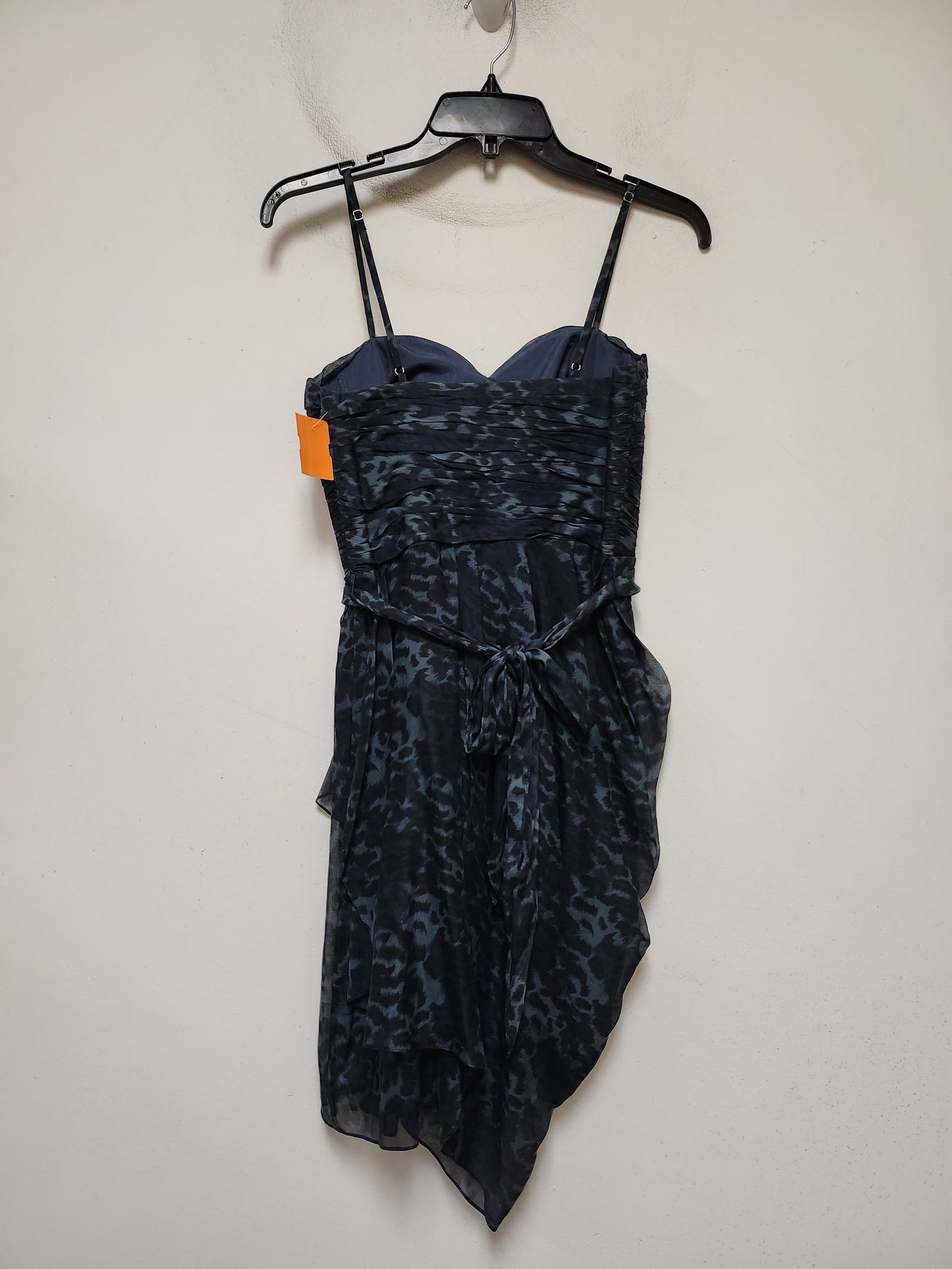 Dress Casual Short By Rebecca Taylor In Black & Blue, Size: Xs