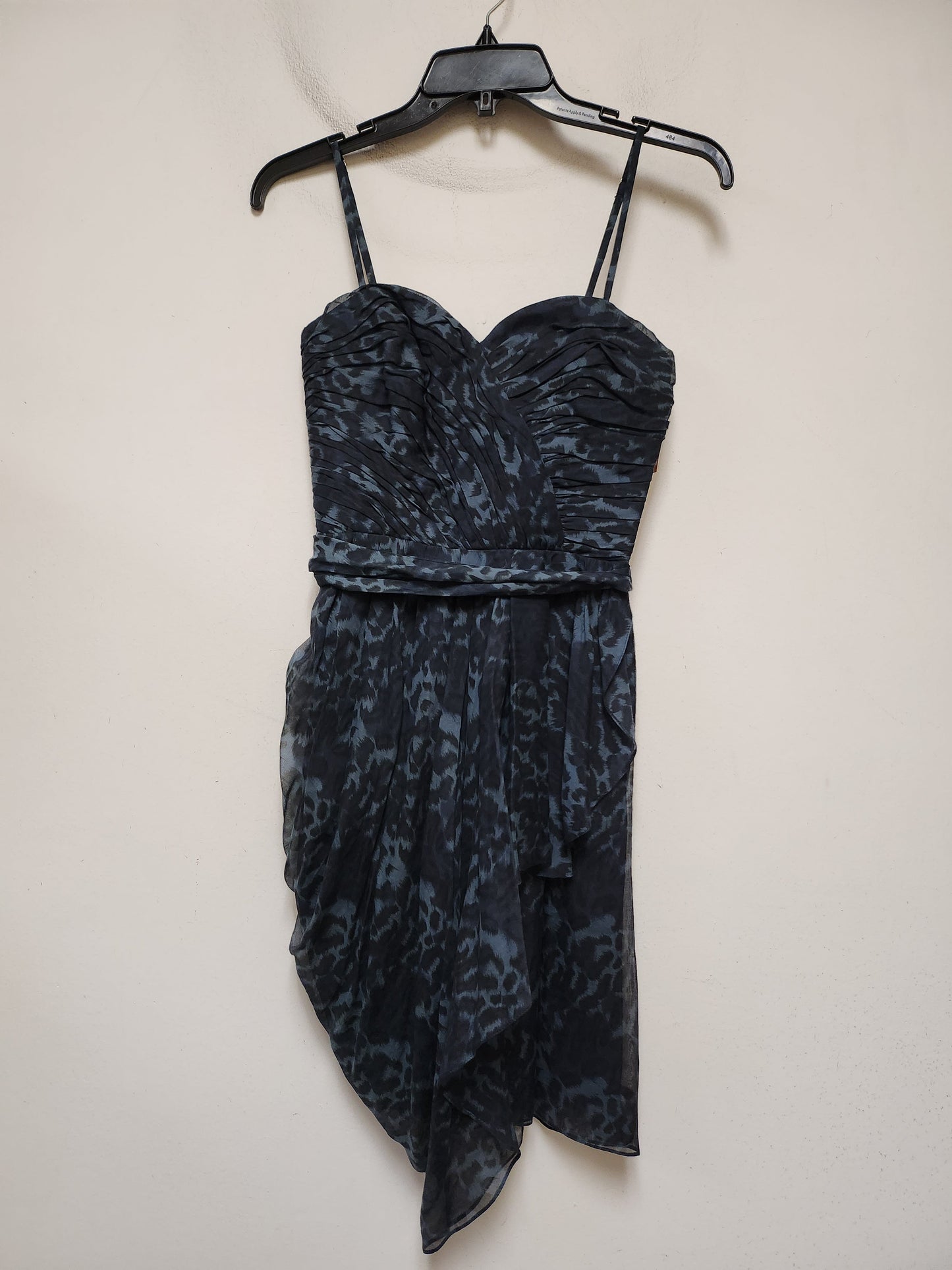 Dress Casual Short By Rebecca Taylor In Black & Blue, Size: Xs