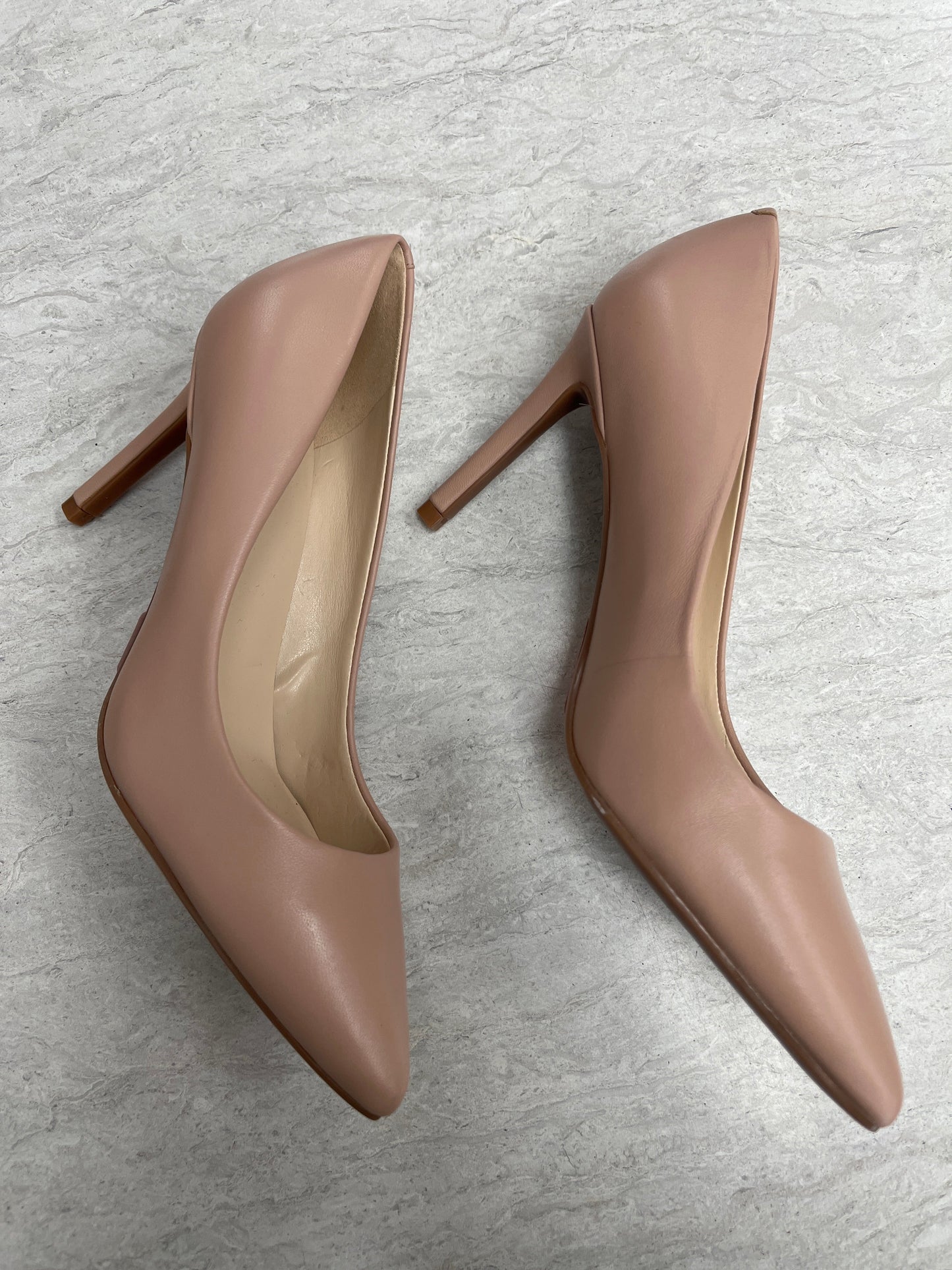 Shoes Heels Stiletto By Nine West In Pink, Size: 6.5