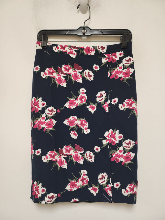 Skirt Midi By J. Crew In Floral Print, Size: 2