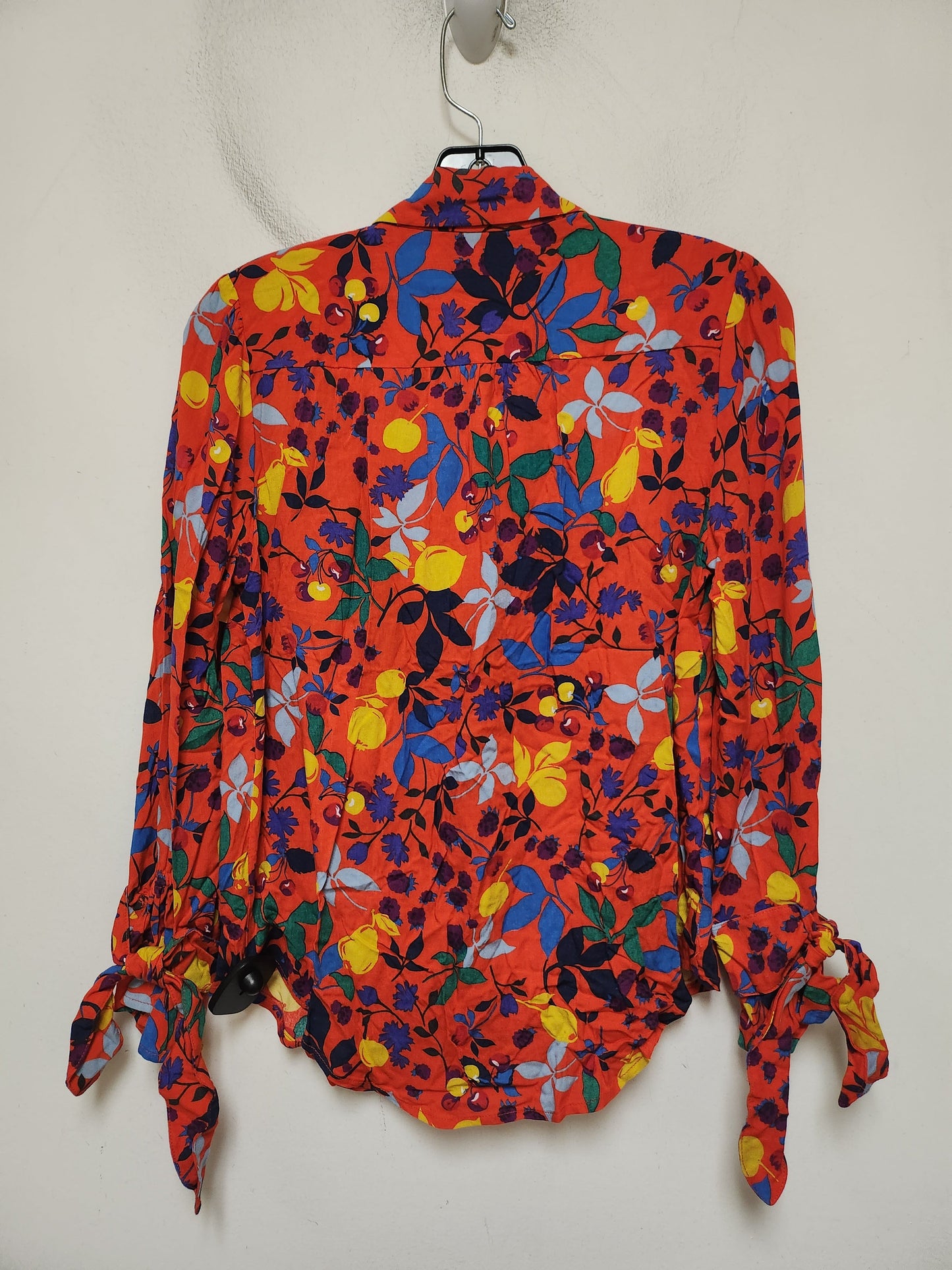 Top Long Sleeve By Maeve In Floral Print, Size: Xs