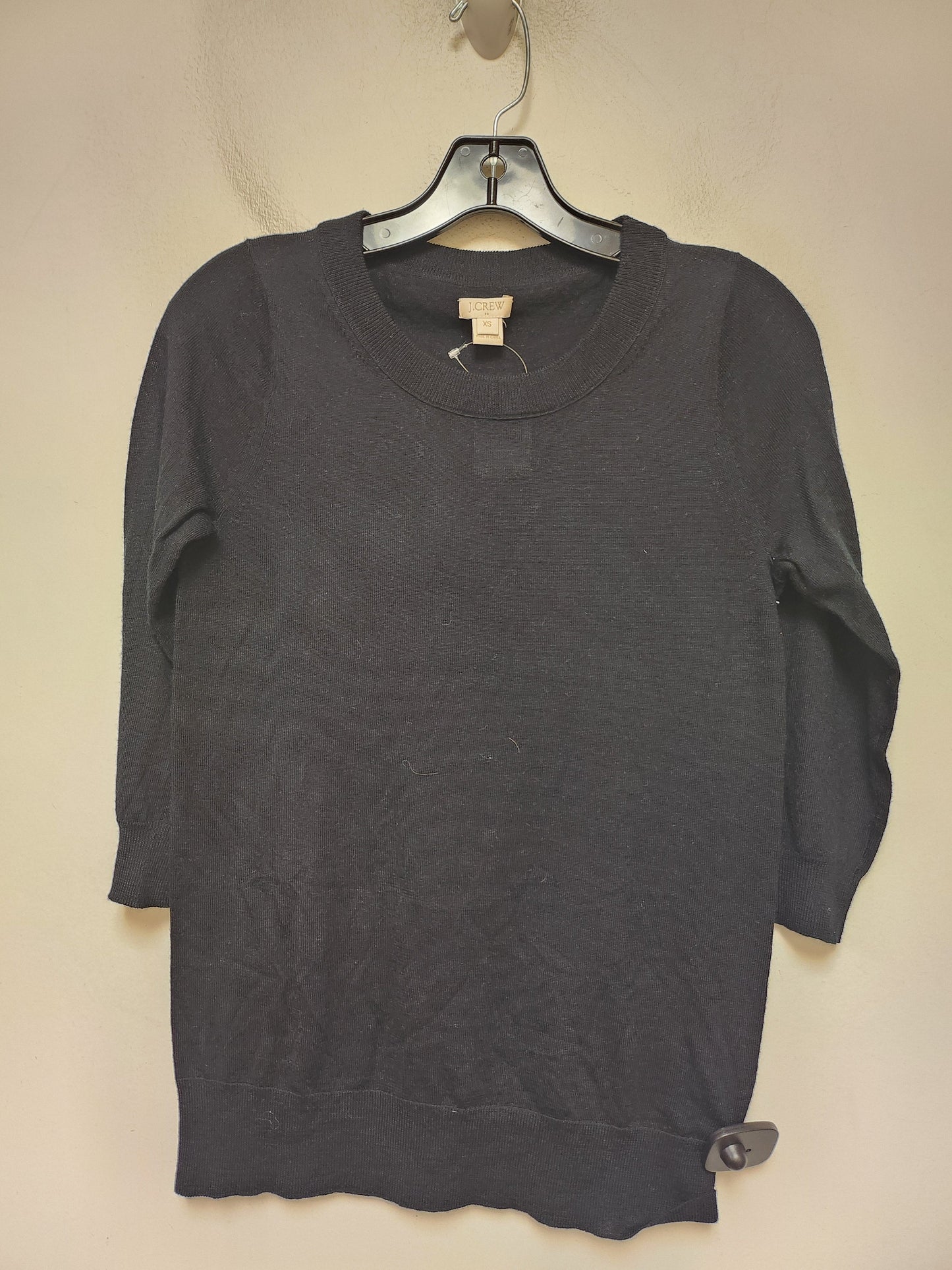 Top Long Sleeve By J. Crew In Black, Size: Xs