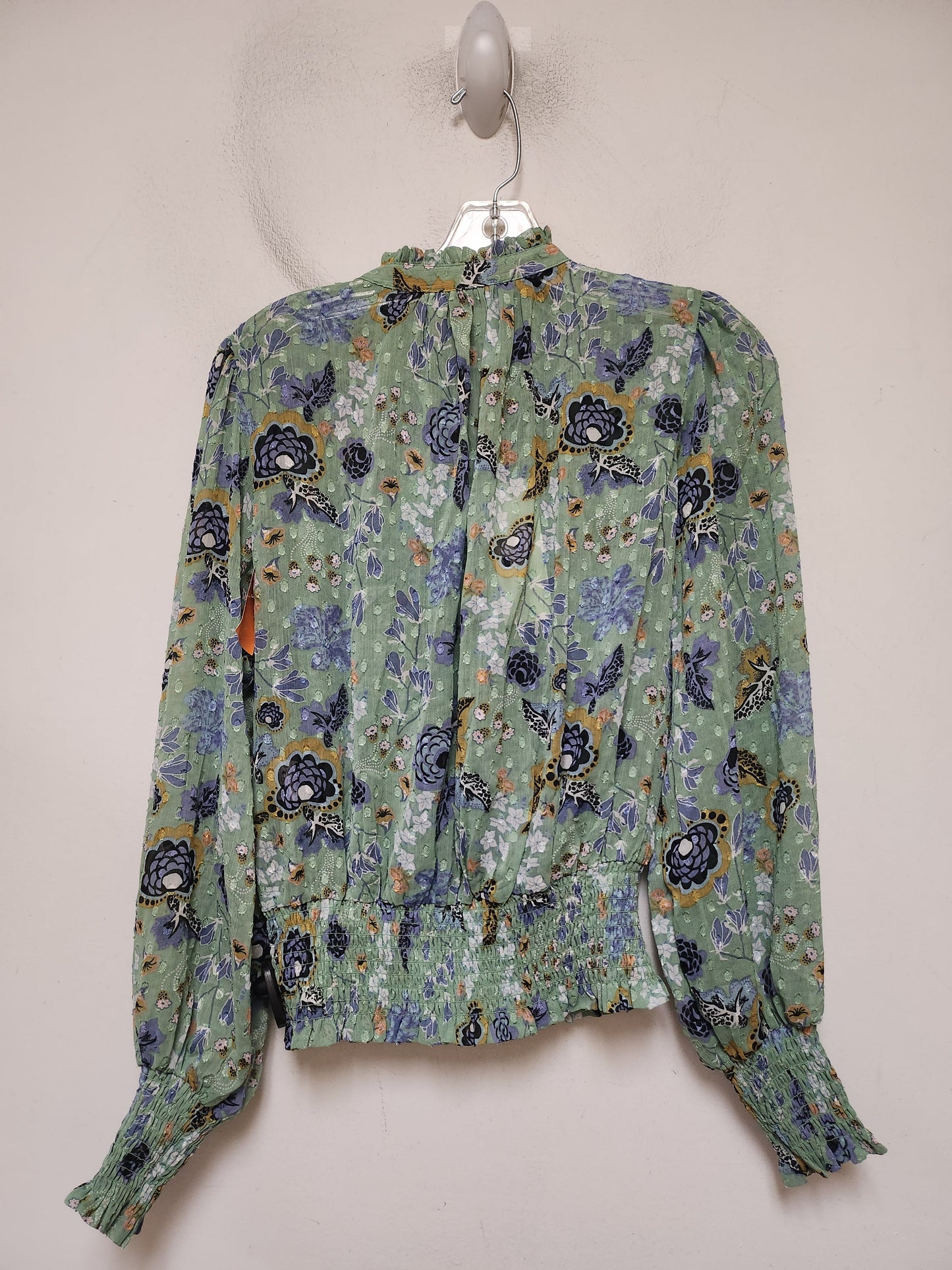 Top Long Sleeve By Rachel Zoe In Floral Print, Size: S