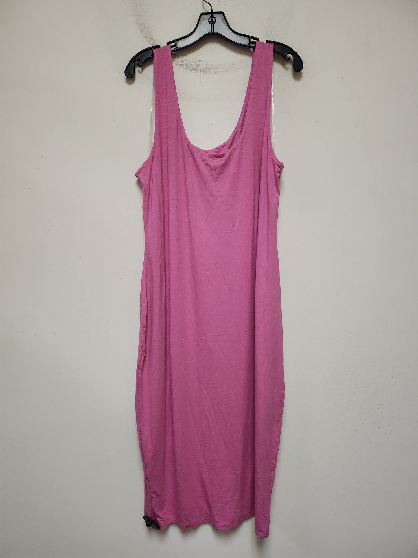 Dress Casual Midi By Bar Iii In Pink, Size: 3x