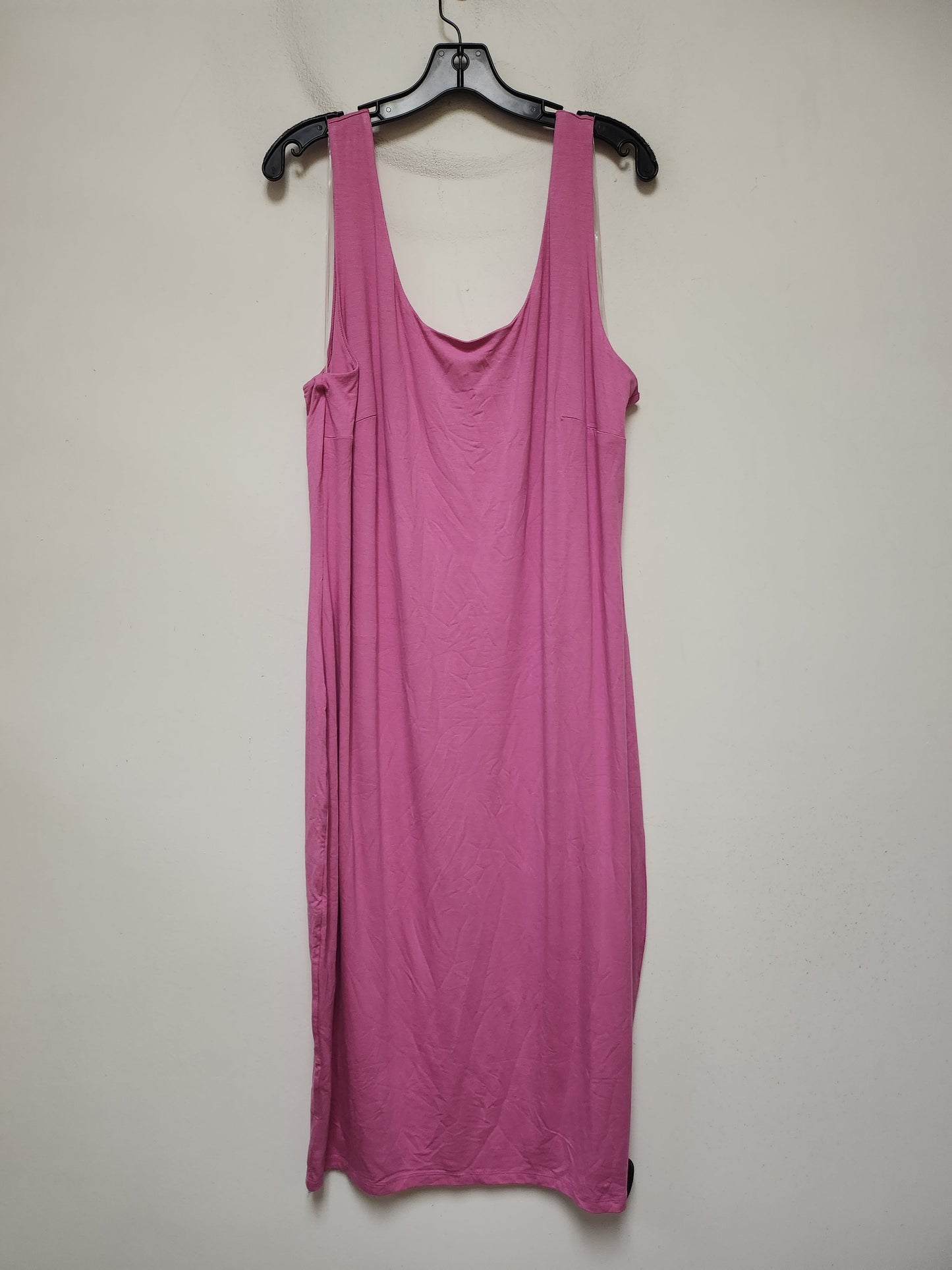 Dress Casual Midi By Bar Iii In Pink, Size: 3x