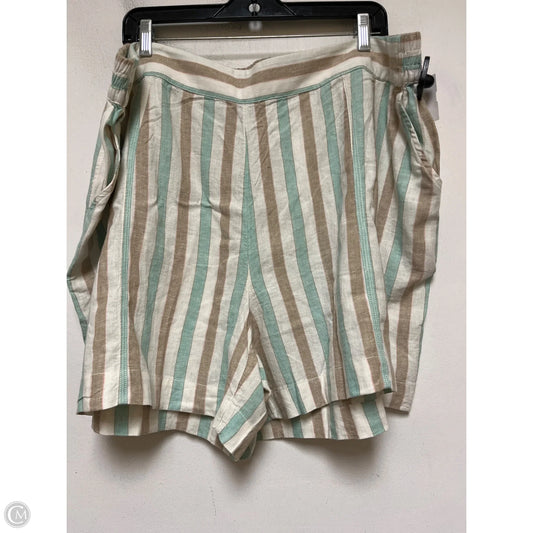 Shorts By Lane Bryant In Striped Pattern, Size: 22