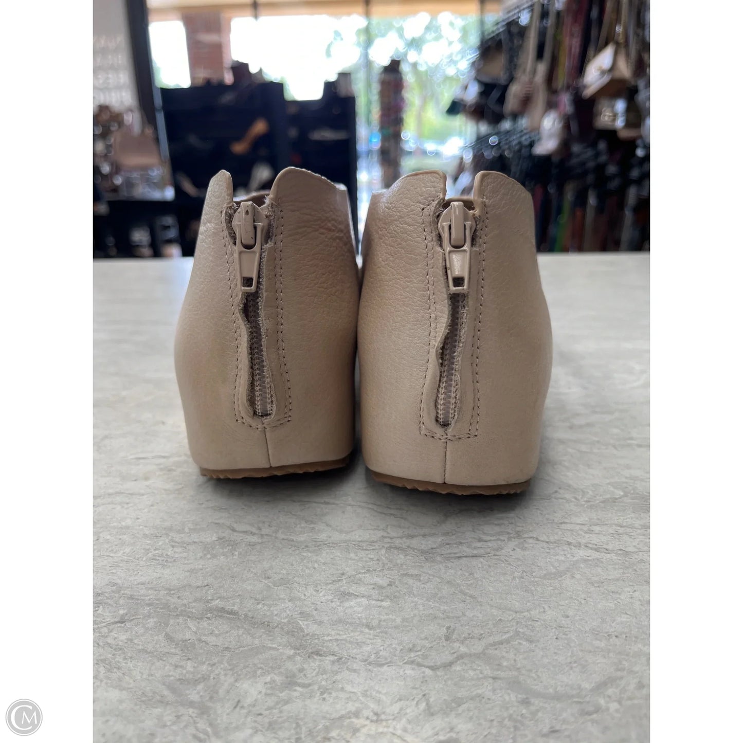 Sandals Heels Wedge By Volatile In Tan, Size: 10