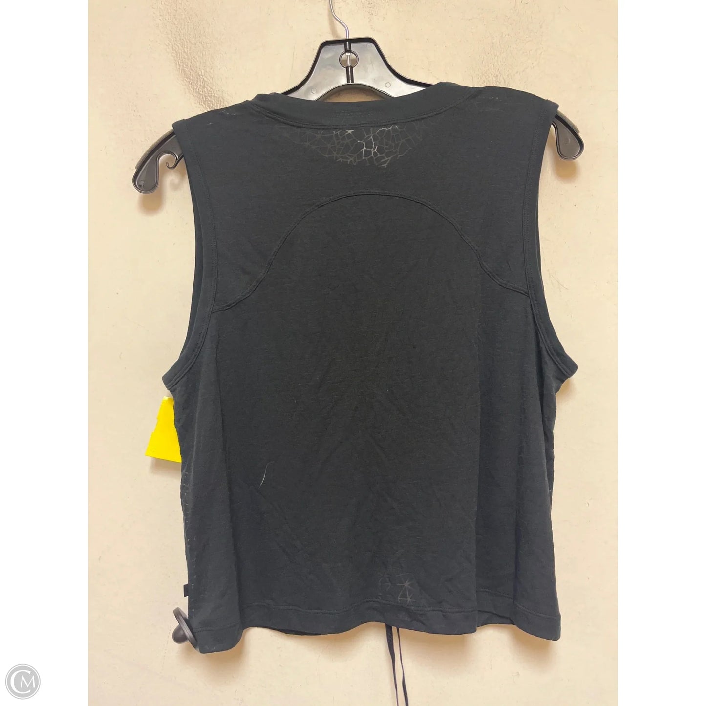 Athletic Tank Top By Lululemon In Black, Size: 10