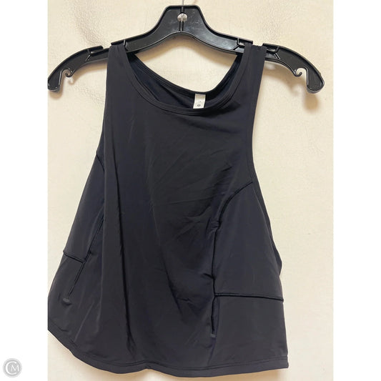 Athletic Tank Top By Lululemon In Black, Size: 14