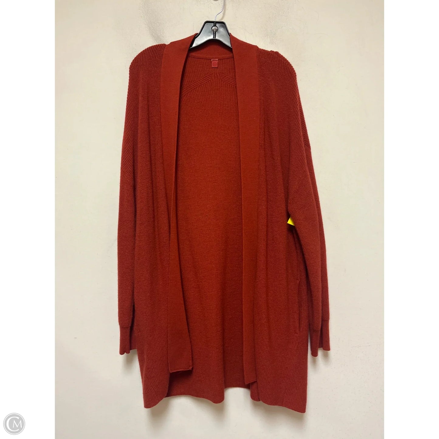 Sweater Cardigan By Lululemon In Red, Size: M