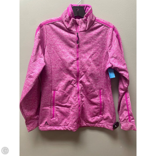 Athletic Jacket By Antigua In Pink, Size: M