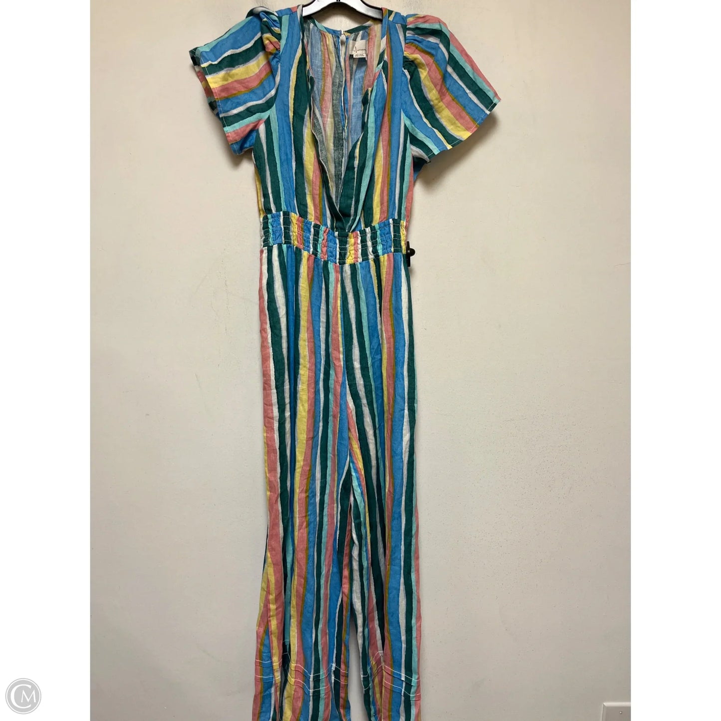 Jumpsuit By Anthropologie In Striped Pattern, Size: S