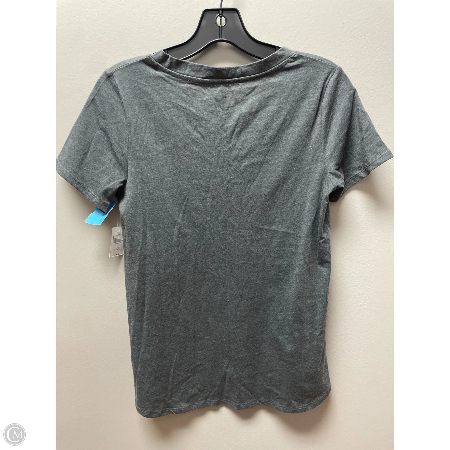 Top Short Sleeve By Disney In Grey, Size: Xs