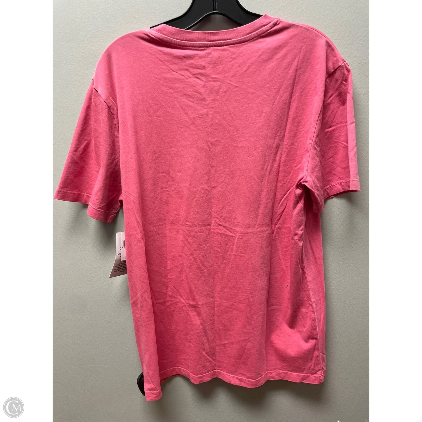 Top Short Sleeve By Disney In Pink, Size: S