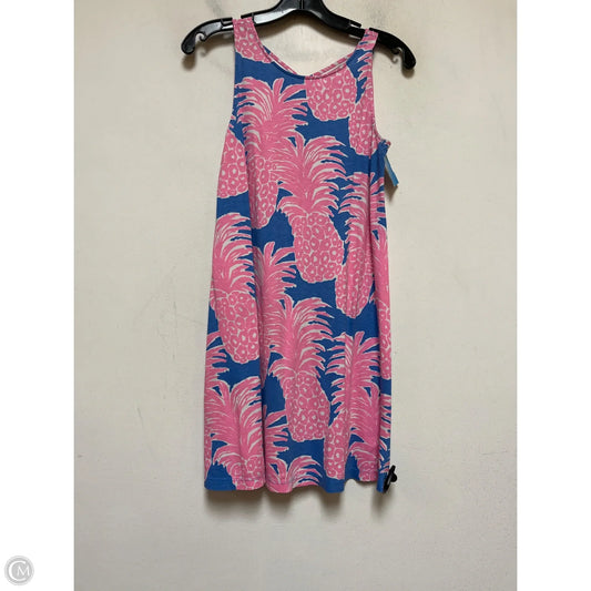 Dress Designer By Lilly Pulitzer In Blue & Pink, Size: Xs