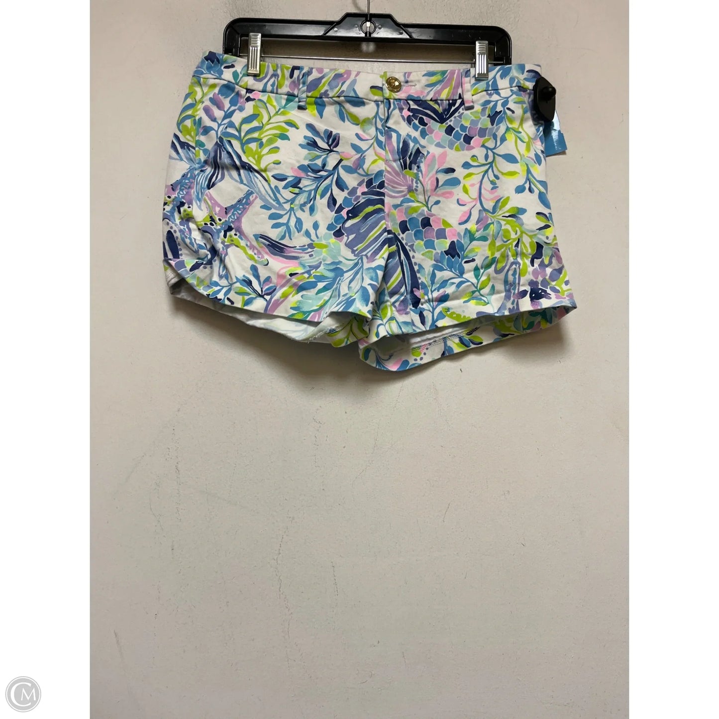 Shorts Designer By Lilly Pulitzer In Nautical Print, Size: 8