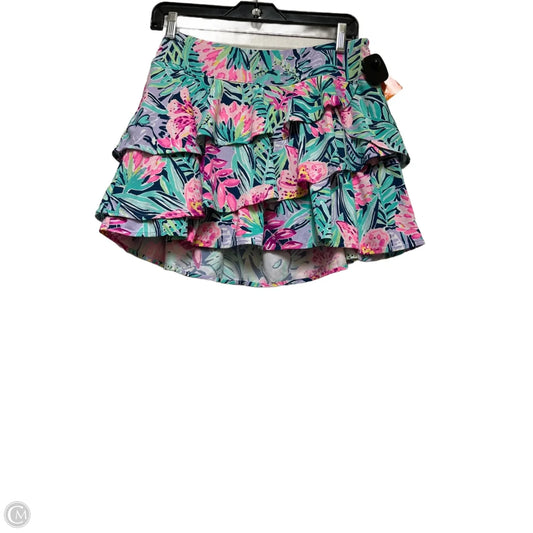 Skort Designer By Lilly Pulitzer In Tropical Print, Size: 0