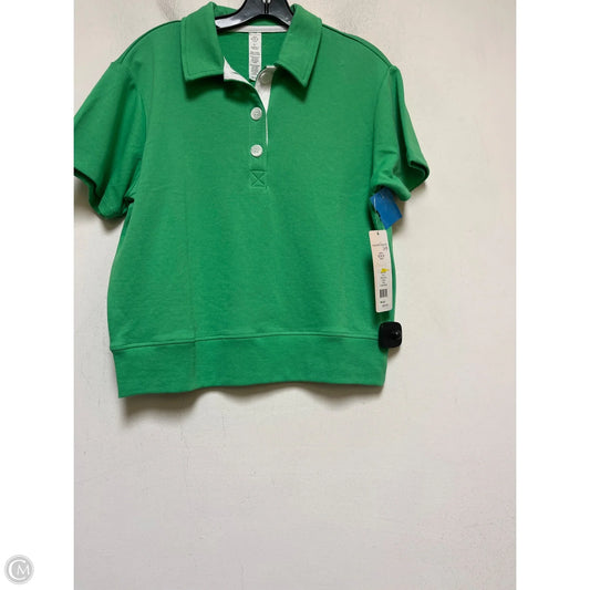 Top Short Sleeve By Nanette Lepore In Green, Size: L