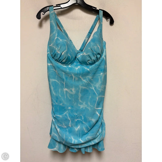 Swimsuit By Torrid In Blue, Size: 2x