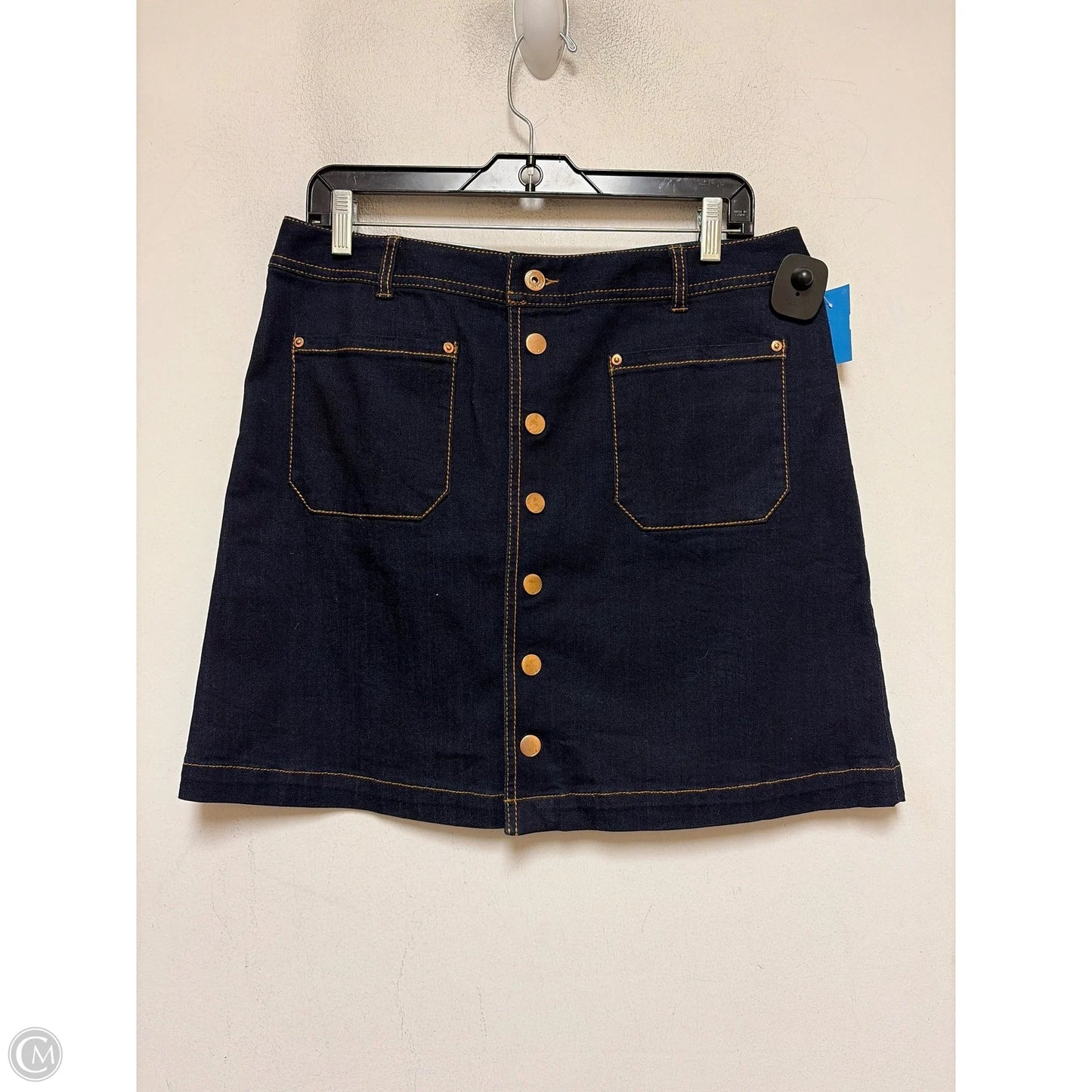 Skirt Mini & Short By Inc In Blue Denim, Size: 10