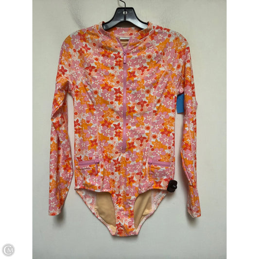 Swimsuit By Cabana Life In Floral Print, Size: S