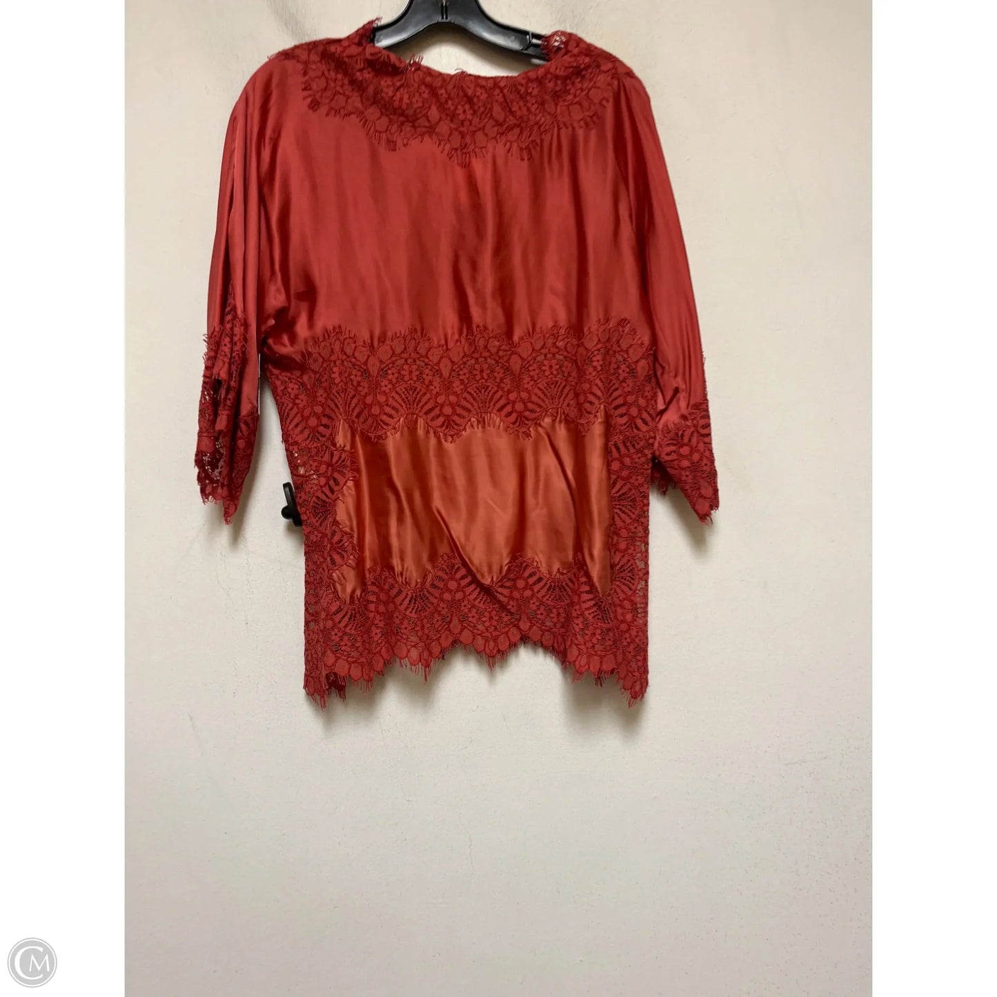 Top Short Sleeve By Moulinette Soeurs In Red, Size: S