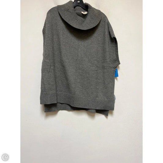 Sweater Short Sleeve By Moth In Grey, Size: Xs