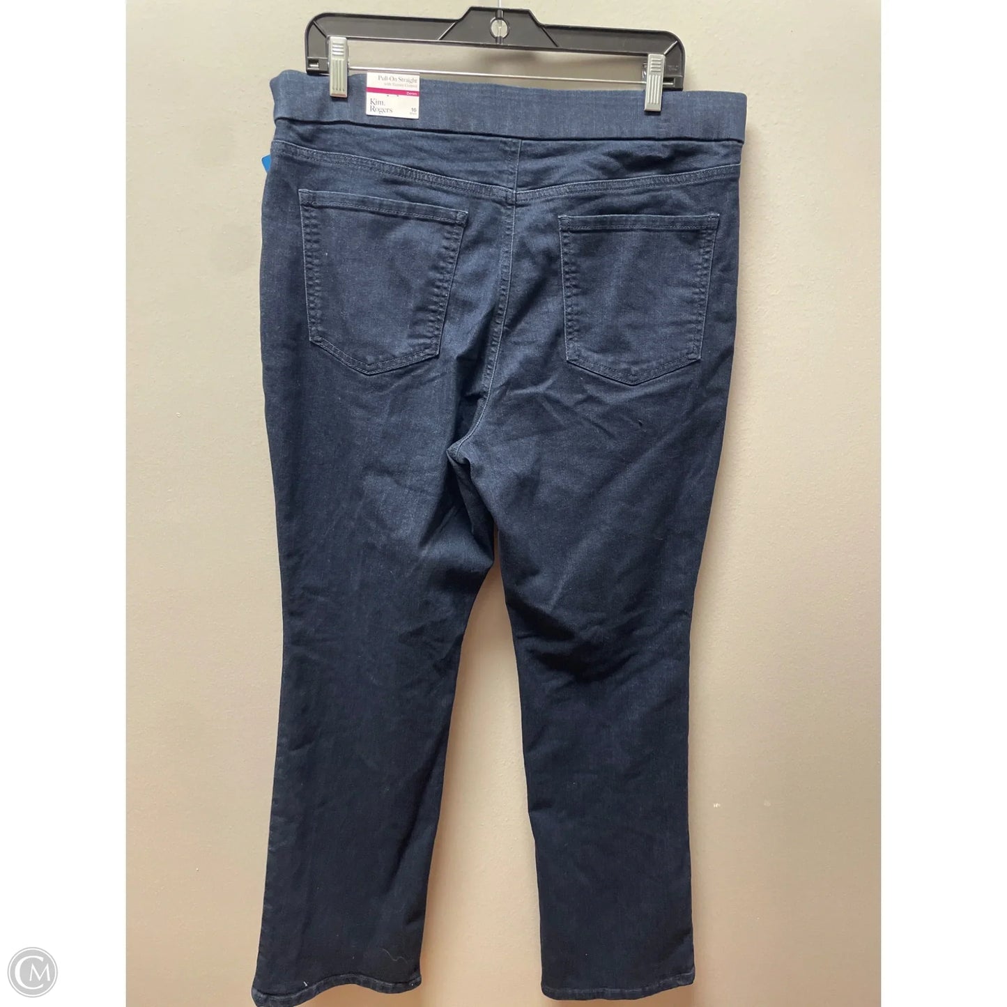 Jeans Jeggings By Kim Rogers In Blue Denim, Size: 16