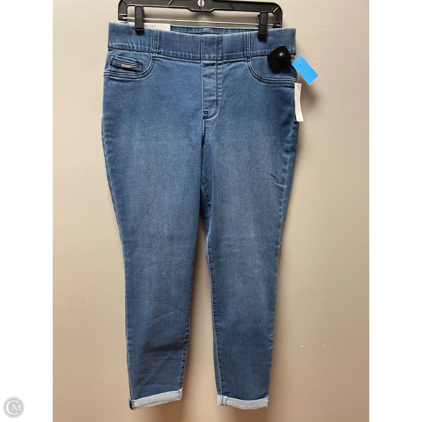 Jeans Jeggings By Nine West Apparel In Blue Denim, Size: 10