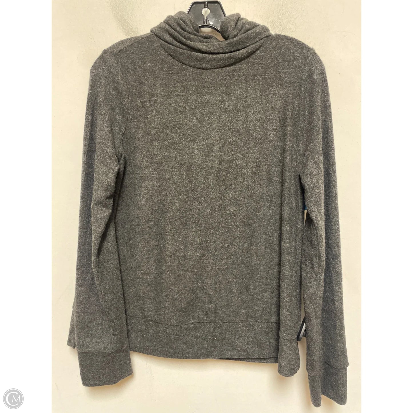 Top Long Sleeve By Lou And Grey In Grey, Size: S