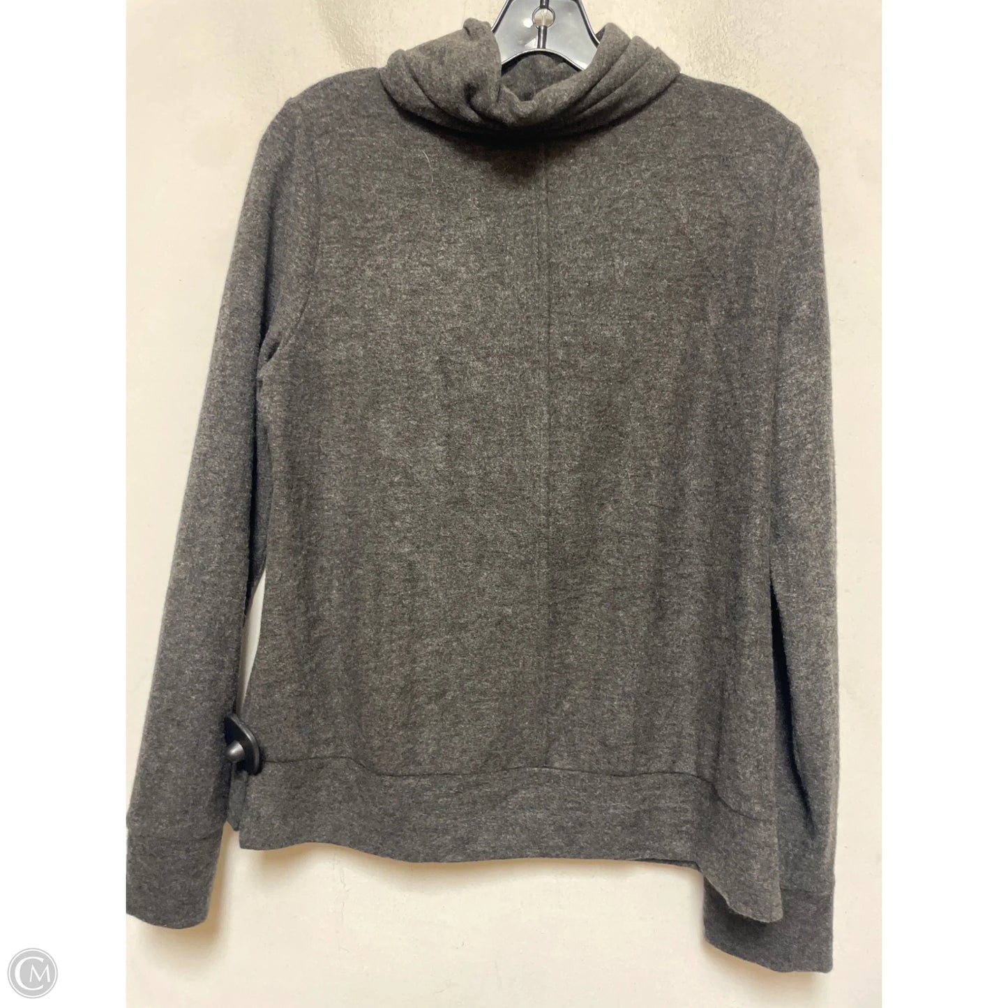 Top Long Sleeve By Lou And Grey In Grey, Size: S