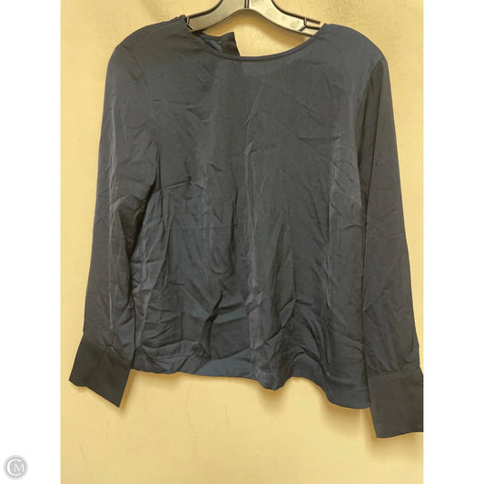 Top Long Sleeve By Banana Republic In Blue, Size: S