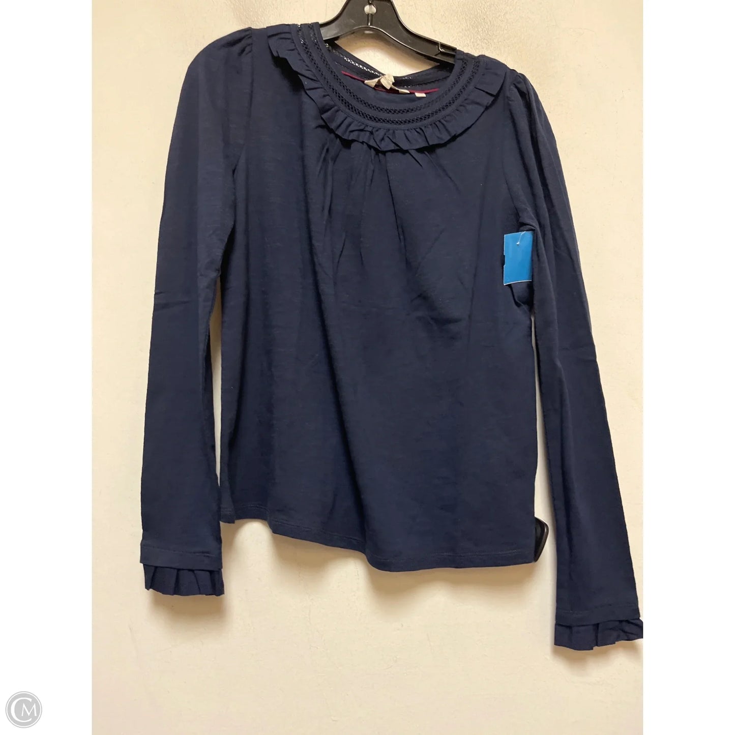 Top Long Sleeve By Boden In Blue, Size: S