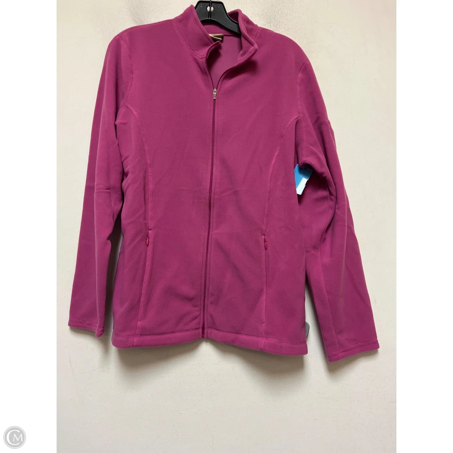 Athletic Jacket By L.l. Bean In Purple, Size: L