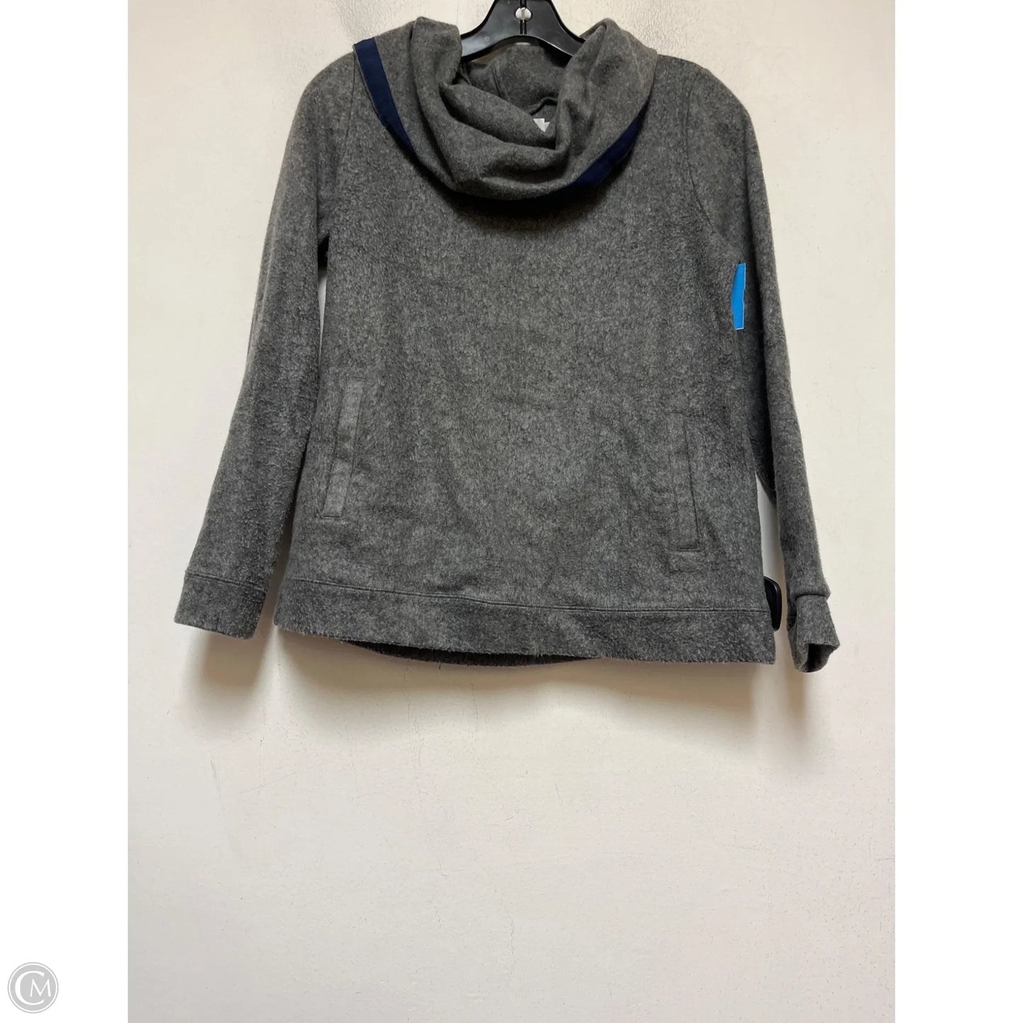 Sweatshirt Collar By Vineyard Vines In Grey, Size: S