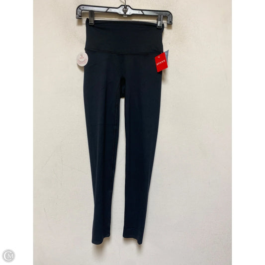 Athletic Leggings By Spanx In Black, Size: Xs