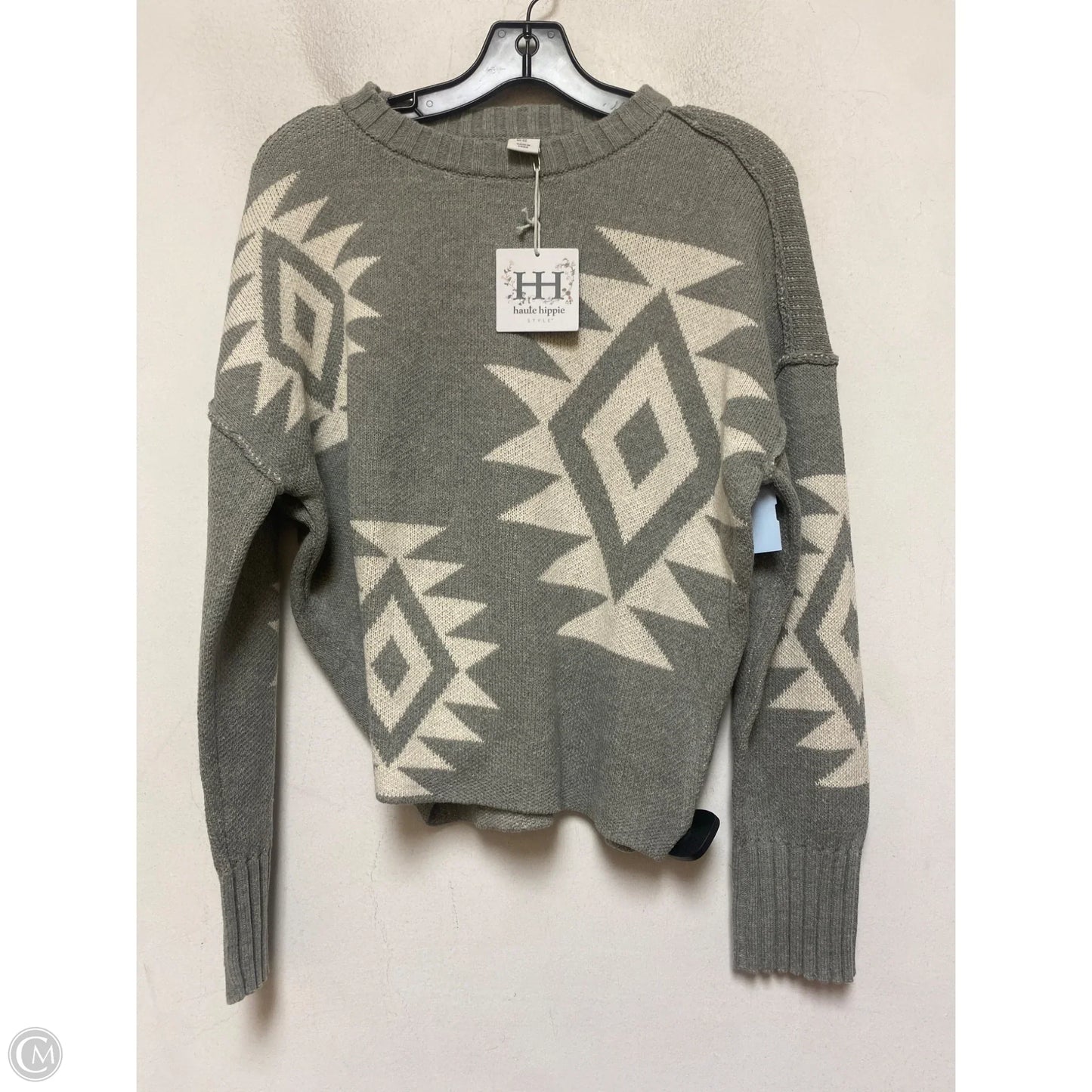 Sweater By Haute Hippie In Grey, Size: Xs