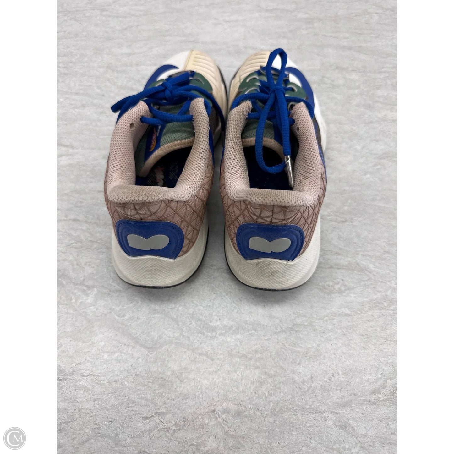 Shoes Athletic By Nike In Blue & Brown, Size: 6