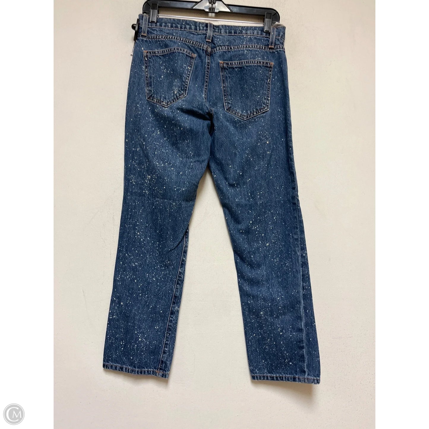 Jeans Straight By Current/elliott In Blue Denim, Size: 0