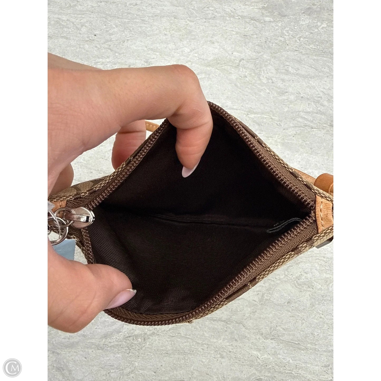 Wristlet Designer By Coach, Size: Small