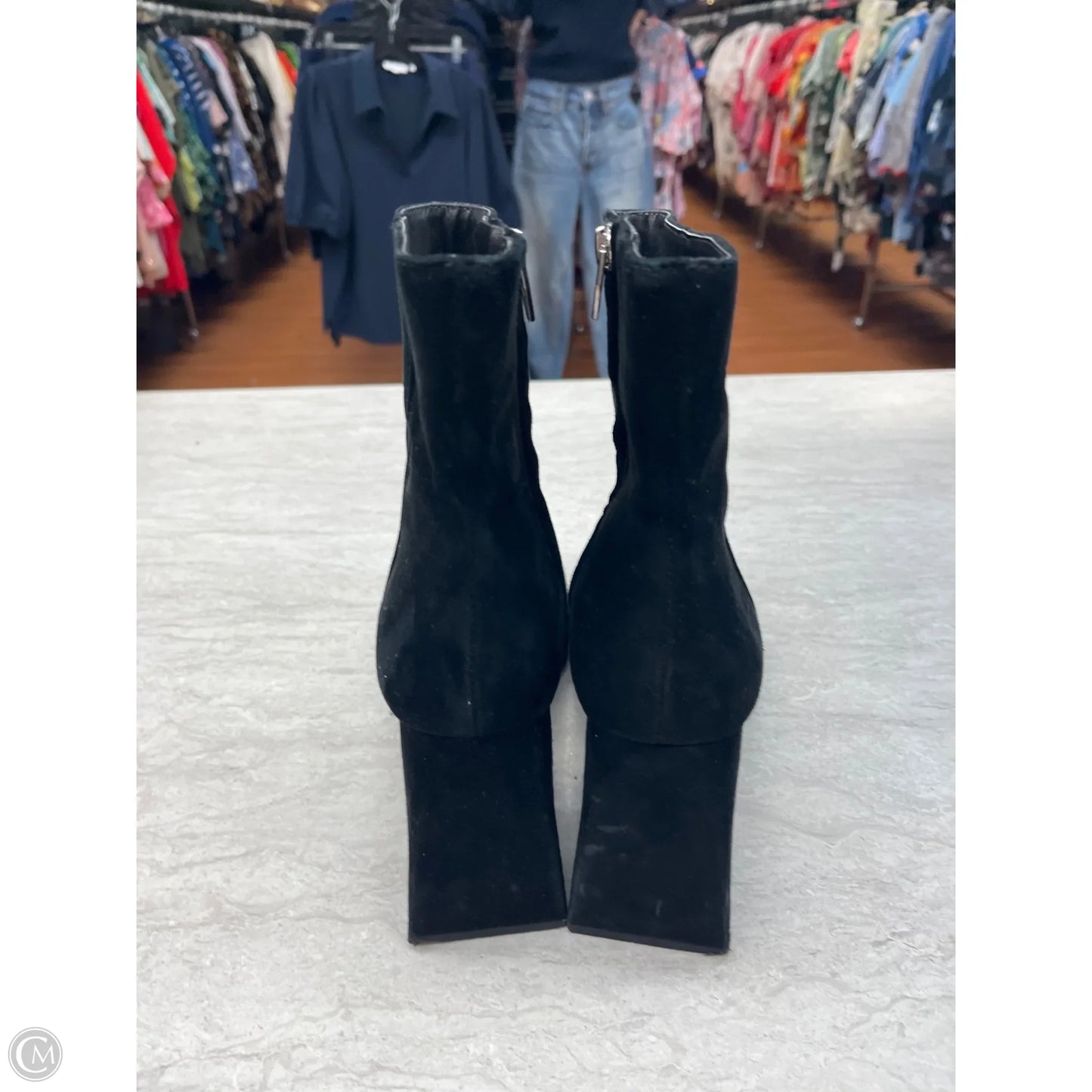 Boots Ankle Heels By Dolce Vita In Black, Size: 7.5