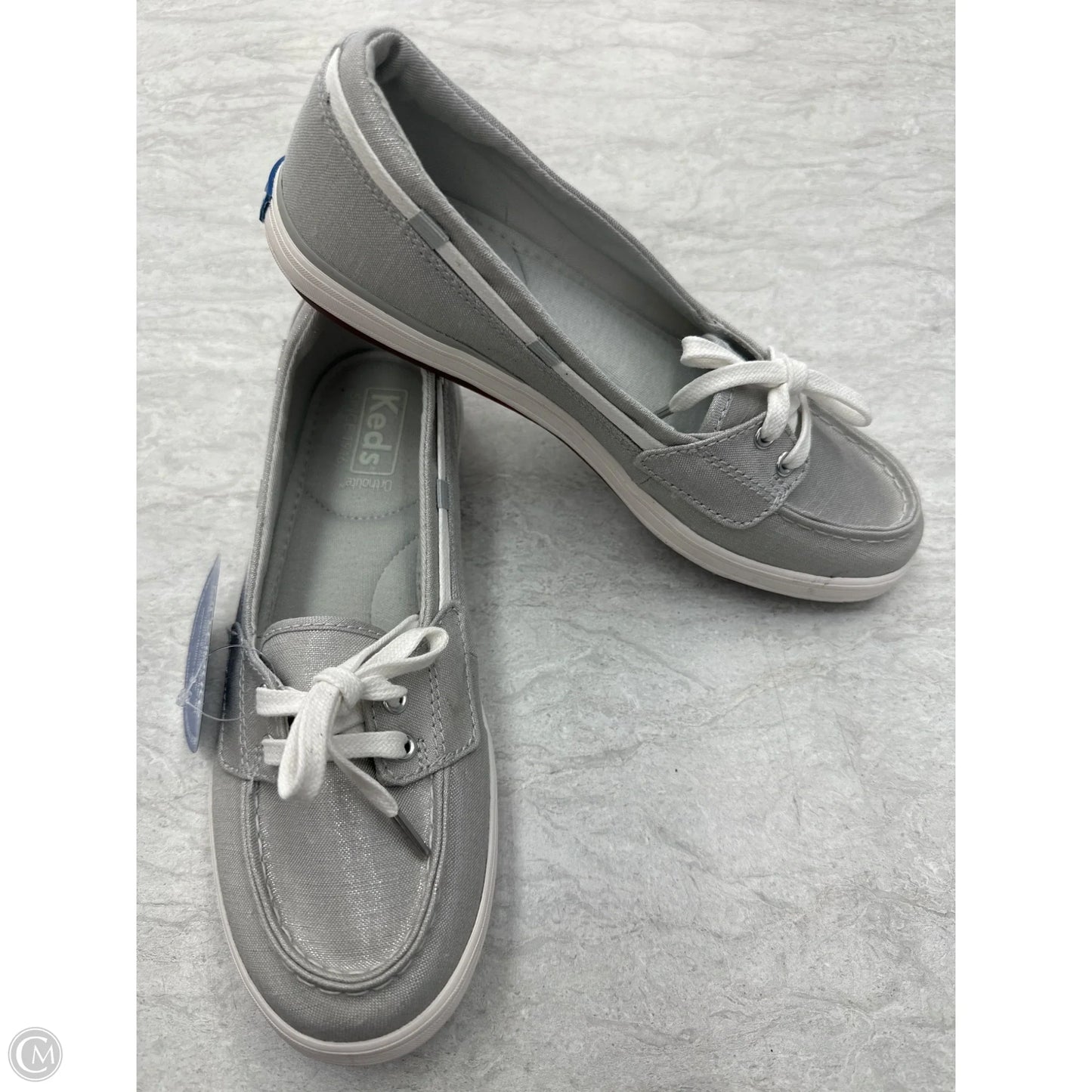 Shoes Flats By Keds In Grey, Size: 7