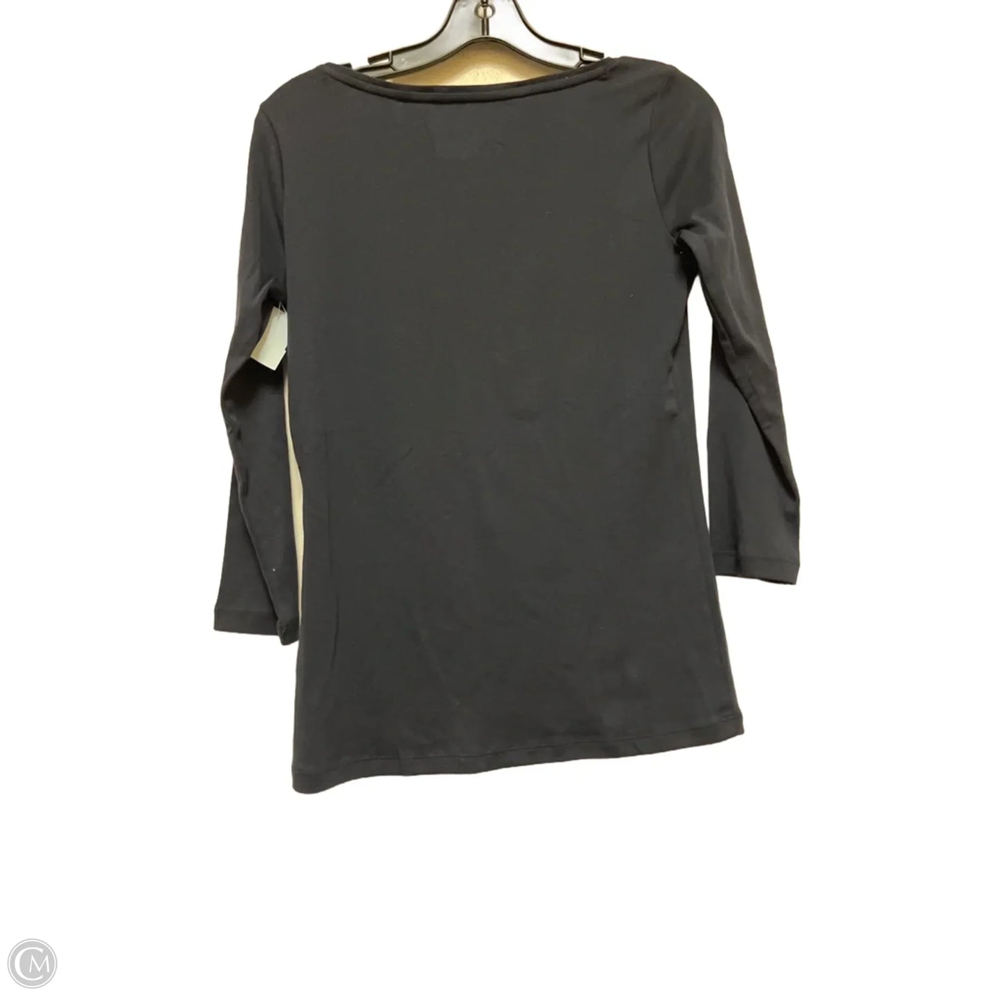 Top Long Sleeve Basic By Talbots In Blue, Size: Xs