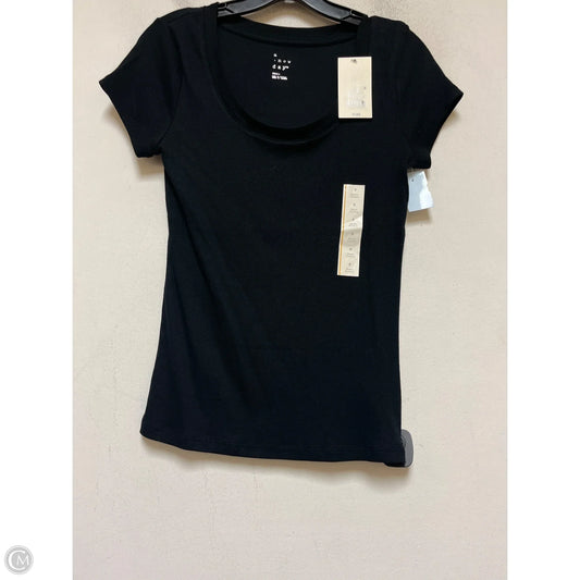 Top Short Sleeve Basic By A New Day In Black, Size: S