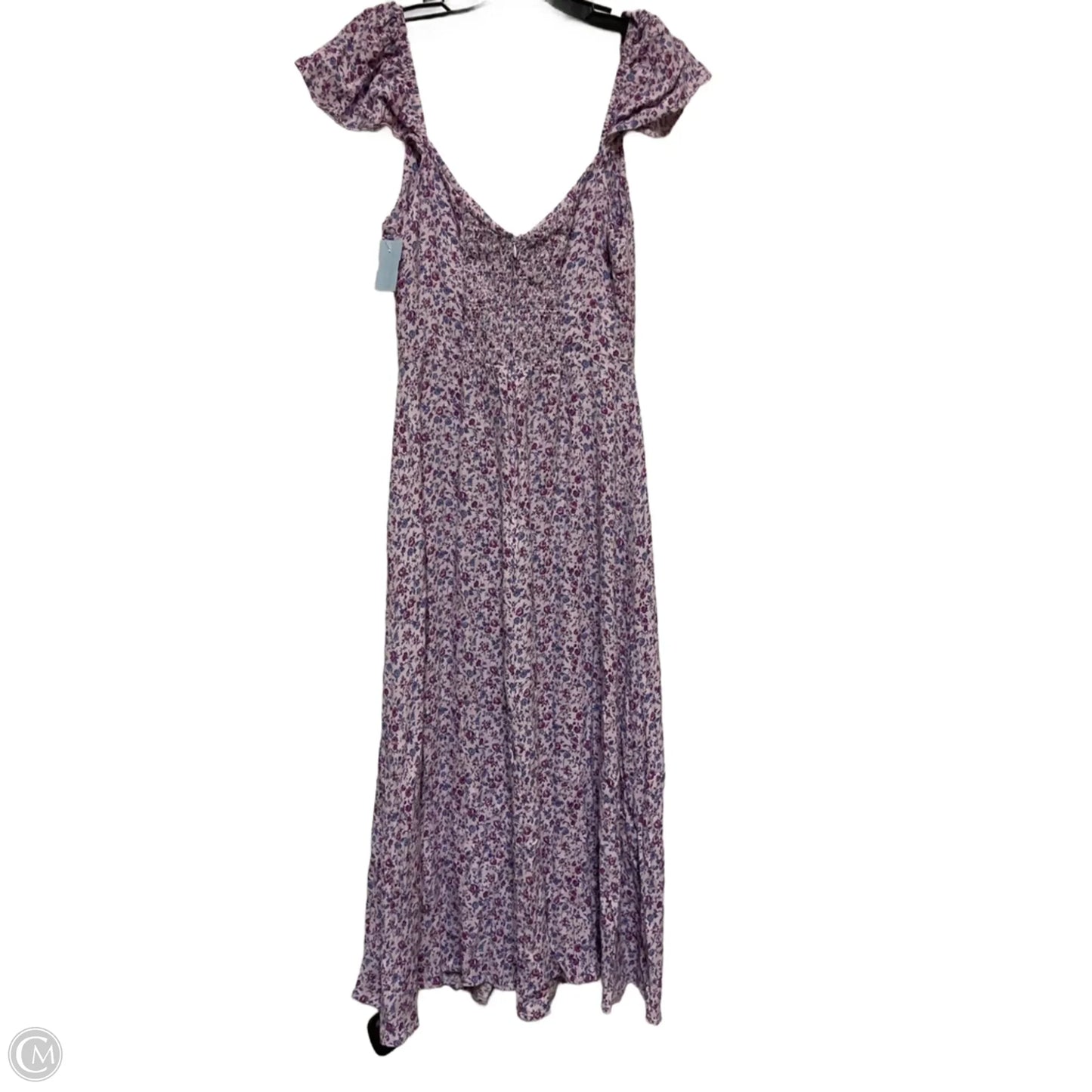 Dress Casual Midi By Reformation In Floral Print, Size: M