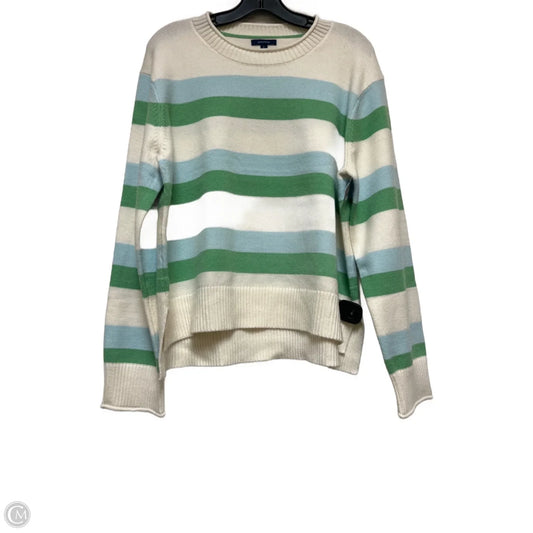 Sweater By Nautica In Striped Pattern, Size: L