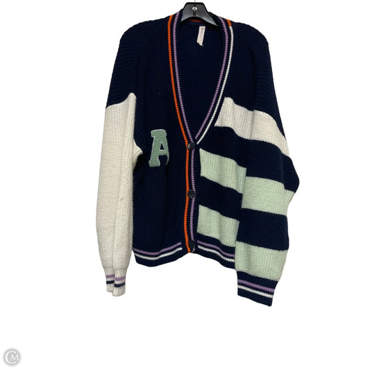 Sweater Cardigan By Daily Practice By Anthropologie In Multi-colored, Size: L