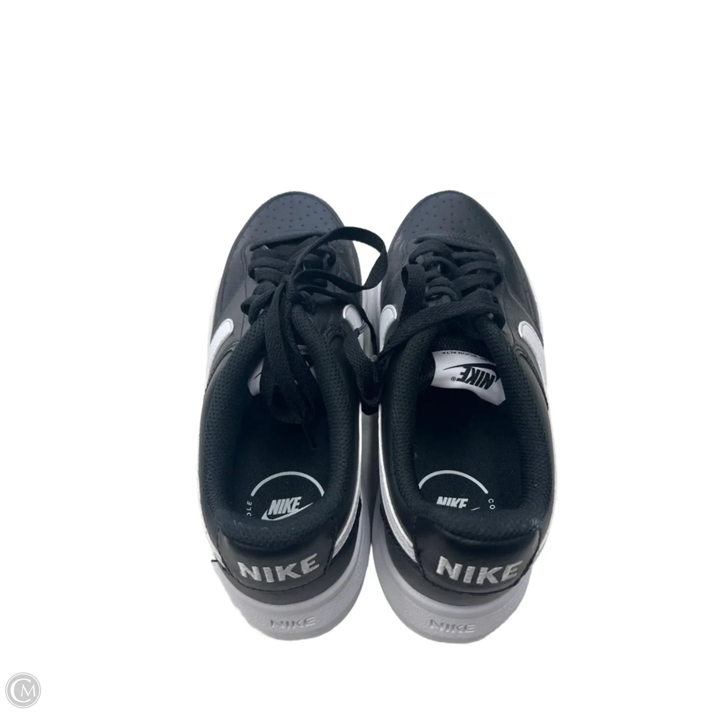 Shoes Sneakers By Nike In Black & White, Size: 9